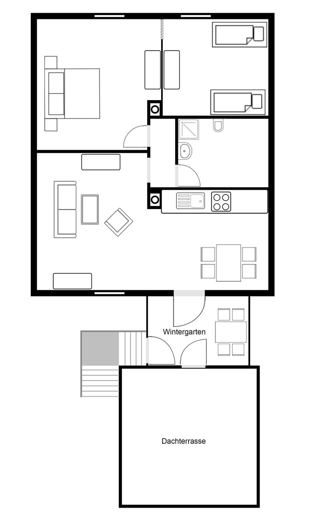 Wohnung Mit Wintergarten Wittmund Kültér fotó